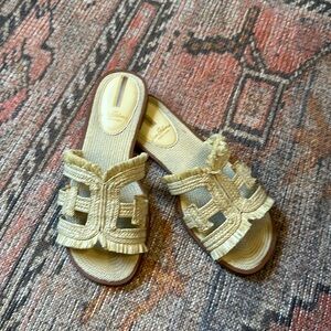 Sam Edelman rafia sandals